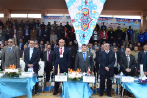 “Our Aims is to achieve the President’s vision for the Youth of Egypt” says the University President in the Inauguration of the Agricultural Round no.39