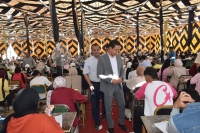 Benha University President Inspects Second-Semester Exams at Faculty of Education, Emphasizes Supportive Environment for Students