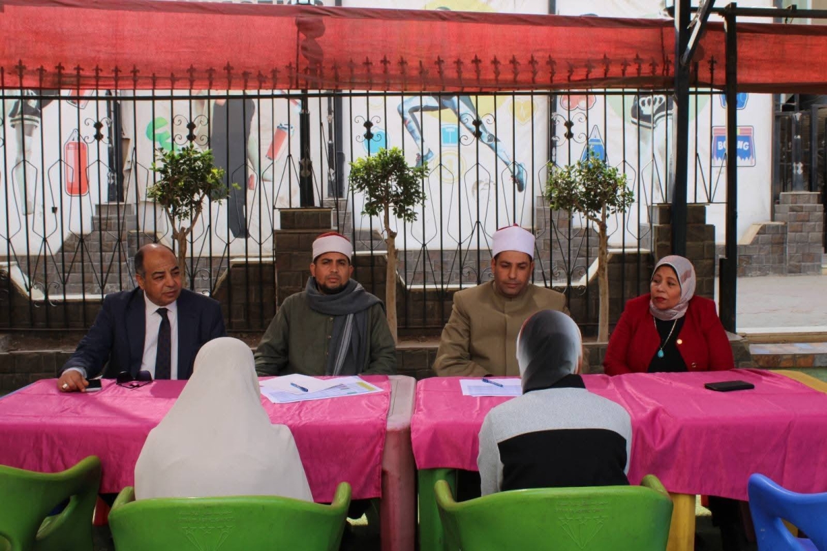 Launch of the "Quran Recited by Angels" Competition Tests for People of Determination in Qalyubia