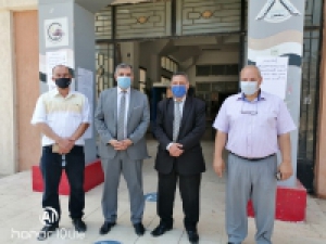 Almaghrabi inspects the Exams at Benha Faculty of Engineering