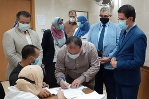 Benha University starts Coronavirus Vaccination for Its Staff as a Preparation for the Second Semester Exams 2021