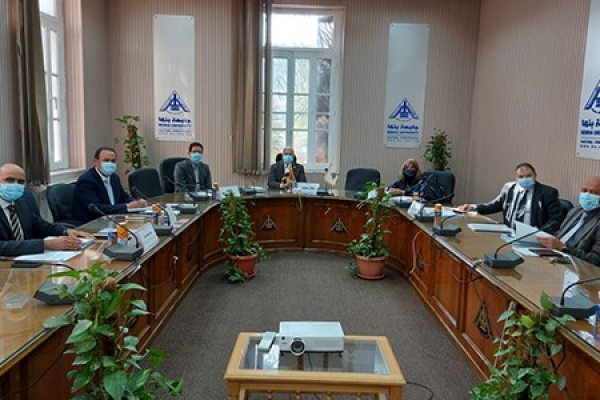 Benha University receives the Applicants for the Leadership Positions