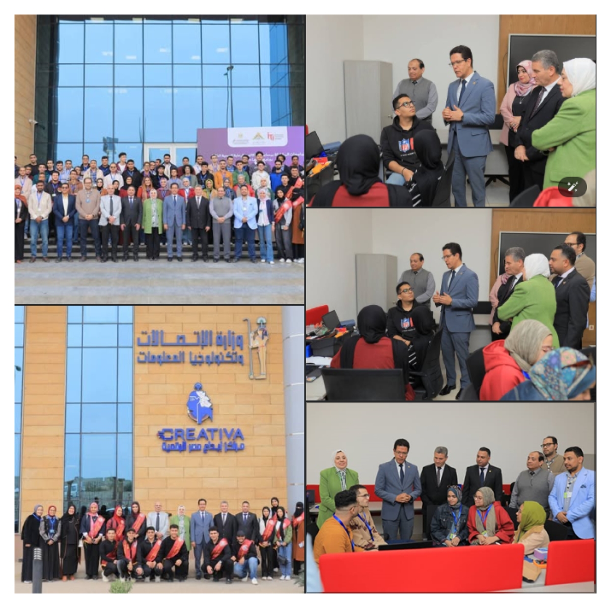 President of Benha University, inaugurated the "Smart Healthcare" Hackathon under the slogan "Innovating the Future of Healthcare"