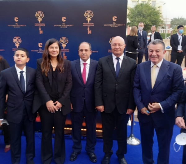 Benha University President participates at Inauguration Ceremony of the British University President