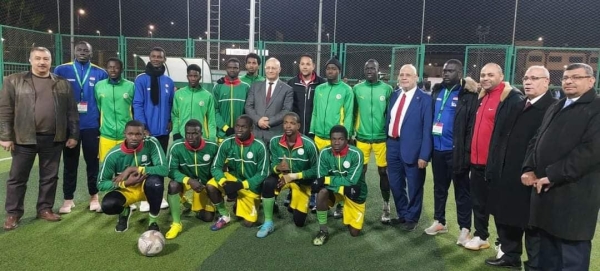 BU president inaugurates the international tournament of football for the foreign students