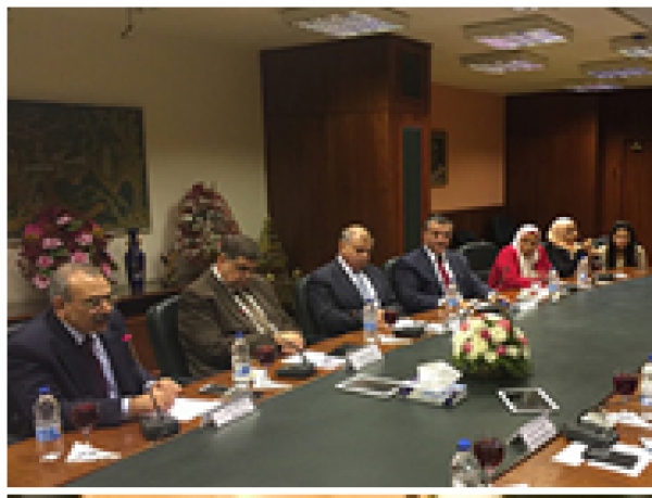 Salon in Al-Ahram Foundation about “the Future of Higher Education Development in Egypt”