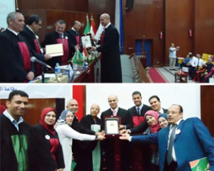 Benha University President honors the Quality Team in the Faculty of Agriculture